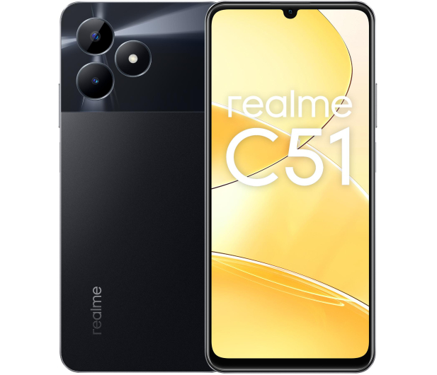 REALME C51 4/128GB Czarny - 1165124 - zdjęcie